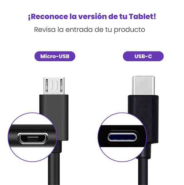 Cargador Tablet micro USB