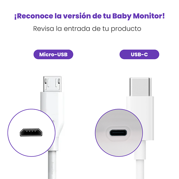 Cargador Baby Monitor (USB-C)